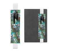 WZYCWB Two happy koalas Diary pencil pouches, PVC pen holders and pen holders with elastic bands, and bookmarks are the best gift choices., White, One Size