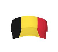 WZYCWB Unisex Sun hat, Flag of Belgium Patterned Sun hat Without top, Fashionable and Versatile, Suitable for Outdoor Sports and Travel Black, Black, One Size, Black, One Size
