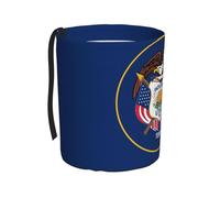 WZYCWB Utah Flag Hanging car Trash can is Suitable for Many Types of Cars. It is Practical and Convenient, and is Simply The Perfect Partner for Driving.