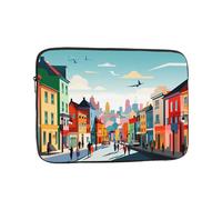WZYCWB Vibrant rural areas 15 inch Laptop sleeve compatible with 10-17-inch laptops. A lightweight, portable, and stylish accessory.
