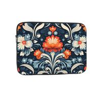 WZYCWB Vintage Decorative Tattoos 13 inch Laptop sleeve compatible with 10-17-inch laptops. A lightweight, portable, and stylish accessory.