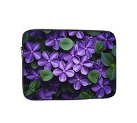 WZYCWB Violets in Bloom 13 inch Laptop sleeve compatible with 10-17-inch laptops. A lightweight, portable, and stylish accessory.