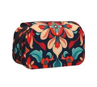 WZYCWB Visual Impact Petals Portable Pencil Case ideal for organizing pens in the office or storing makeup brushes