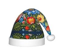 WZYCWB Vivid floral patterns Patterned Christmas Party Hat, Children's Class Activity Gift, Christmas Holiday Decoration Prop