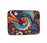WZYCWB Vivid Patterns 10 inch Laptop sleeve compatible with 10-17-inch laptops. A lightweight, portable, and stylish accessory.