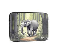 WZYCWB Walking elephant 13 inch Laptop sleeve compatible with 10-17-inch laptops. A lightweight, portable, and stylish accessory.