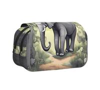 WZYCWB Walking elephant Portable Pencil Case ideal for organizing pens in the office or storing makeup brushes