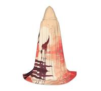 WZYCWB Walking Giraffe L Patterned Hooded Cape Cosplay Costume - Holiday Party Costume Props
