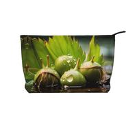 WZYCWB Water Chestnut Patterned Toiletry Storage Bag, Essential for organizing Cosmetics and Skincare Products.