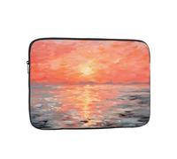 WZYCWB Watercolor Sunset 15 inch Laptop sleeve compatible with 10-17-inch laptops. A lightweight, portable, and stylish accessory.