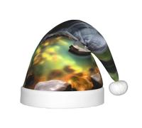 WZYCWB Waterfall Views Patterns Fun Christmas Party Hat, Class Party Activity Holiday Christmas Decoration Hat