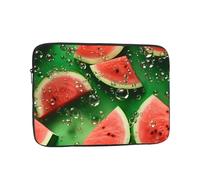 WZYCWB Watermelon cut into cubes 13 inch Laptop sleeve compatible with 10-17-inch laptops. A lightweight, portable, and stylish accessory.
