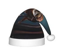 WZYCWB Weightlifting snails Patterned Christmas Party Hat, Children's Class Activity Gift, Christmas Holiday Decoration Prop