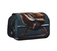 WZYCWB Weightlifting snails Portable Pencil Case ideal for organizing pens in the office or storing makeup brushes
