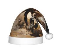 WZYCWB Western Horse Patterned Christmas Party Hat, Children's Class Activity Gift, Christmas Holiday Decoration Prop