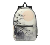 WZYCWB Where to see the moon Printed backpack with pockets - suitable for work, business trips, travel, sports