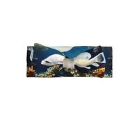 WZYCWB White Gold Fish Bow Headband Children Elastic Bow Hair Accessories 0-6 Months Hair Bows for Newborns Infants Toddlers