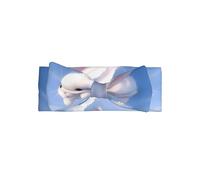 WZYCWB white rabbit Baby bow headband (0-6 months) - Universal for newborns to toddlers, a must-have for cute decoration