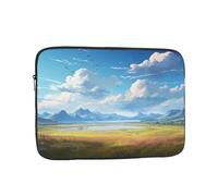 WZYCWB Wide open prairie. 13 inch Laptop sleeve compatible with 10-17-inch laptops. A lightweight, portable, and stylish accessory.