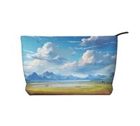 WZYCWB Wide Open Prairie. Printed Cosmetic Storage Bag, Perfect for Business Trips and Travel.
