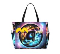 WZYCWB Wonderful Universe Beach bag large travel bag gym swimming pool zipper storage bag