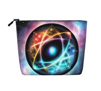 WZYCWB Wonderful Universe Patterned cosmetic bag, travel cosmetic bag, multifunctional storage bag, storage for daily necessities