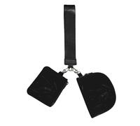 WZYCWB Wristlet Coin Purse Unisex Black Polyester Zip 10 x 12 x 3 cm Animal Print with 2 Compartments