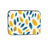 WZYCWB Yellow Mango Pattern 17 inch Laptop sleeve compatible with 10-17-inch laptops. A lightweight, portable, and stylish accessory.