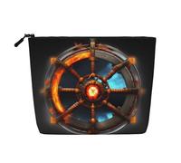 WZYCWB Yin Yang Shield Patterned cosmetic bag, travel cosmetic bag, multifunctional storage bag, storage for daily necessities