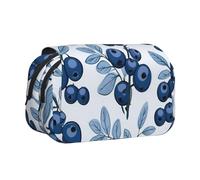 WZYCWB Yummy blueberries. Portable Pencil Case ideal for organizing pens in the office or storing makeup brushes