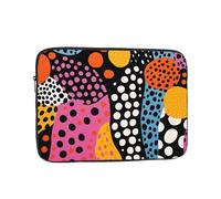 WZYCWB Zebra Polka Dot 15 inch Laptop sleeve compatible with 10-17-inch laptops. A lightweight, portable, and stylish accessory.