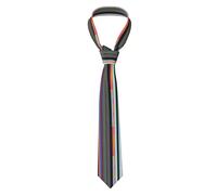WZYCWBCasual everyday tie, men's suit tie, suitable for wedding banquets, business events, birthday parties Irregular vertical lines pattern