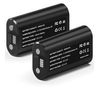 Wzygdzsw 2×6660mWh Rechargeable Battery Pack for Xbox Series X/S & One/One S/One X/Elite Controllers, Overcharge/Short-Circuit Protection | Play & Charge Simultaneously, FCC/CE Certified