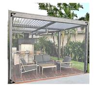 WZYJLyds Clear Tarps Heavy Duty PVC Gazebo Side Panels Curtains Waterproof, Dustproof, Anti-Tear, for Greenhouse, Patio, Garden, Pavilion Outdoor Tarpaulin with Metal Grommets