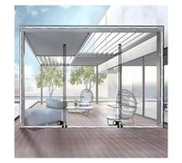 WZYJLyds Outdoor Clear Tarp Curtains, Transparent Gazebo Side Panels with PVC Tarpaulin and Zip, Pergola Porch Carport Waterproof Tarpaulin Side Panels, Customizable