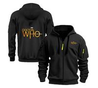 WZYRZ Men's Hooded Jacket For Doctor Who Full Zip Sweatshirt Warm Long Sleeve Fall Hoody Top Unisex Teen Pullover Hoodie Outerwear Autumn Hoody,A-xx_l