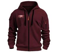 WZYRZ Mens Hoodies Sweatshirt For U-f-C Print Long Sleeves Hoodie Sweatshirt Lightweight Hoody Work Hooded Top Jumper Ribbed Cuff Long Sleeve Pull Over Top,I-m