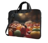 WZYWHJ 13 inch Ants on candy Printing Laptop Bag - with Soft Interior, Multiple Pockets - Ideal for Men, Travel and Business
