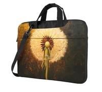 WZYWHJ 13 inch Dandelions in the sun Printing Laptop Bag - with Soft Interior, Multiple Pockets - Ideal for Men, Travel and Business