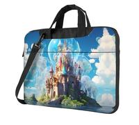 WZYWHJ 14 inch Castle in the bubble Printing Laptop Bag - with Soft Interior, Multiple Pockets - Ideal for Men, Travel and Business