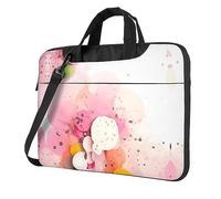 WZYWHJ 14 inch Color fragment paper Prints Laptop Bag - with Soft Interior, Multiple Pockets - Ideal for Men, Travel and Business