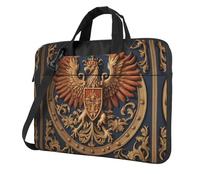 WZYWHJ 14 inch Heraldic Griffin Prints Laptop Bag - with Soft Interior, Multiple Pockets - Ideal for Men, Travel and Business