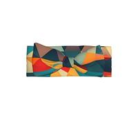 WZYWHJ Abstract Geometric Pattern Pattern baby bow headbands and elastic soft hair accessories for newborns and girls