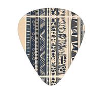 Wzywhj African Peoples Illustration Printed Guitar Picks 12 Piece, Easy Grip Uke Picks Hold In One'S Hands, Ukulele, Acoustic Or Electric Electric Guitar