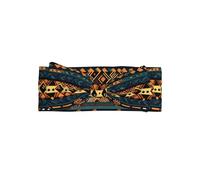 WZYWHJ African Tribal Ethnic Texture Pattern baby bow headbands and elastic soft hair accessories for newborns and girls