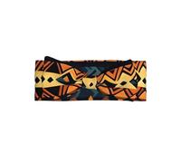 WZYWHJ African Tribal Ethnic Texture Printed baby bow headbands and elastic soft hair accessories for newborns and girls