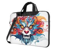 WZYWHJ angry expression Printing Ultra-thin portable single-shoulder laptop bag 13 inch computer accessories soft shockproof for laptops