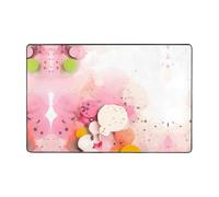 WZYWHJ anti-slip floor mat carpet Color fragment paper Prints soft and comfortable good water absorption sizeName for living room and balcony