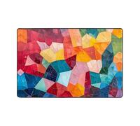 WZYWHJ anti-slip floor mat carpet Color Mosaic Prints soft and comfortable good water absorption sizeName for living room and balcony