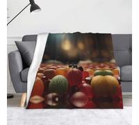 WZYWHJ Ants on Candy Printing Blankets Throws - Lightweight Warm Comfortable Soft Durable Home Practical Rest Outdoor